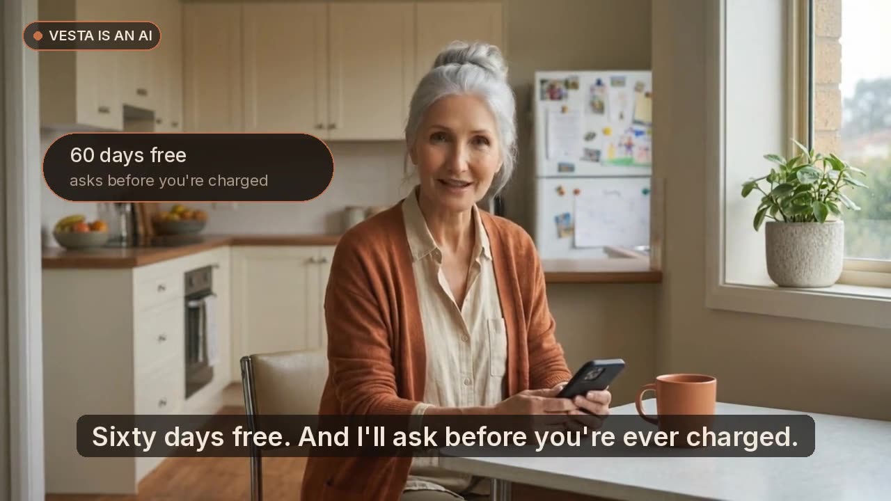 VESTA explaining the free trial